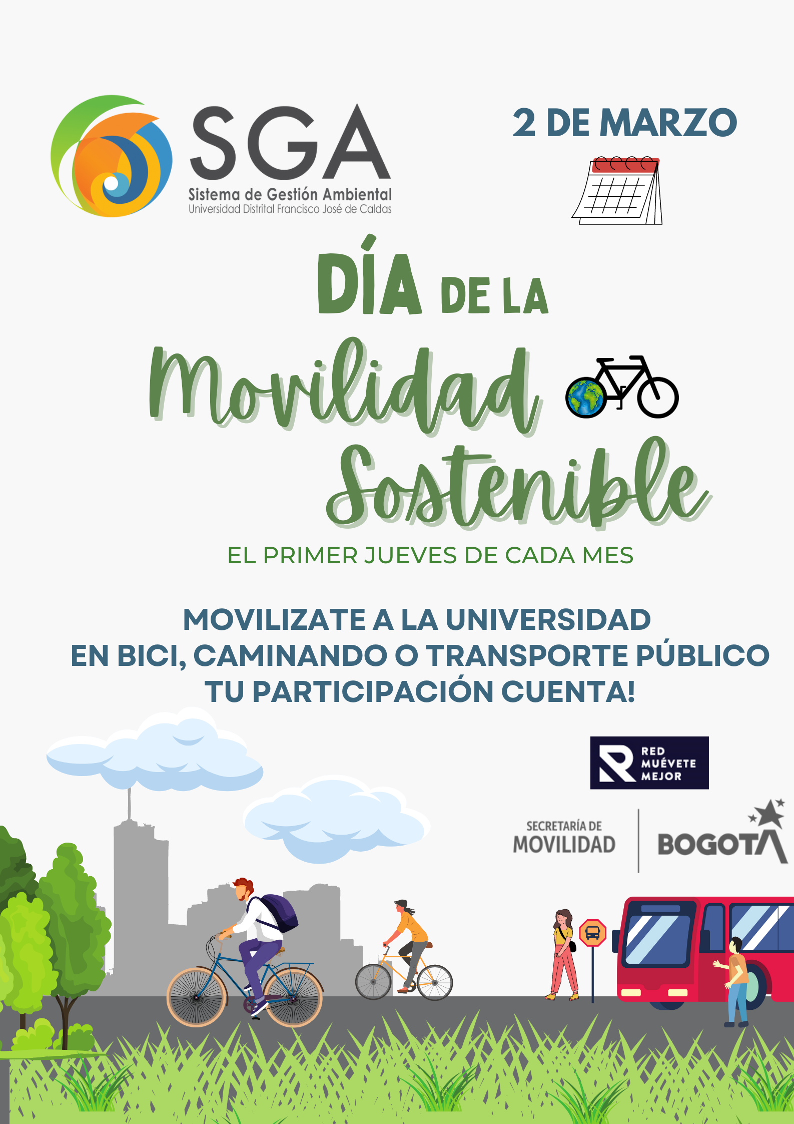 De Marzo De D A De La Movilidad Sostenible Sistema De